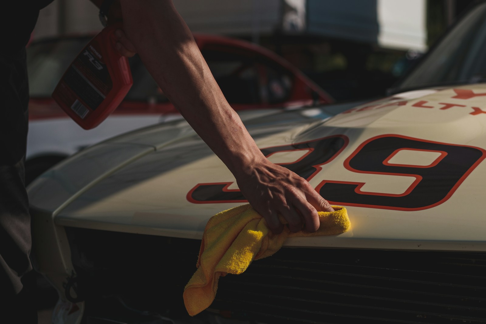 Applying protective coating to the body